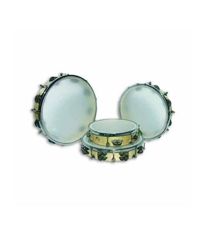 Goldon Tambourine 35390 25cm Plastic Head