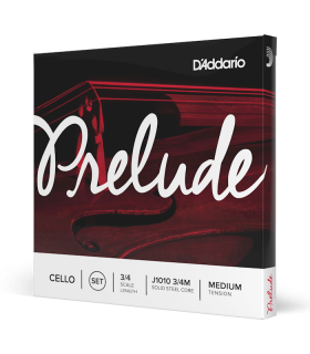 Foto 3/4 del embalaje de cuerdas para violonchelo 3/4 d'Addario Prelude J1010