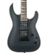 Corpo e captadores Jackson da guitarra elétrica Jackson modelo JS22 Dinky Satin Black