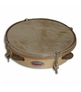 Pandeireta Honsuy 41050 20cm 4 Jogos Soalhas 1 Ordem Pele Natural
