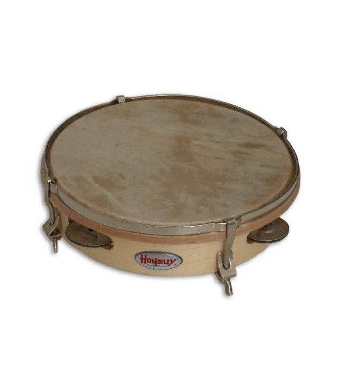 Tambourine Honsuy 41050 20cm 4 Sets Jingles Skinhead