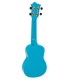 Fundo e ilhargas do ukulele soprano Octopus modelo UK-205LBS azul claro
