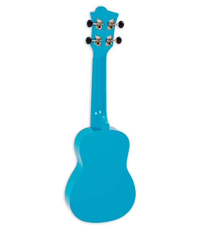 Fondo y aros del ukelele soprano Octopus modelo UK-205LBS azul claro
