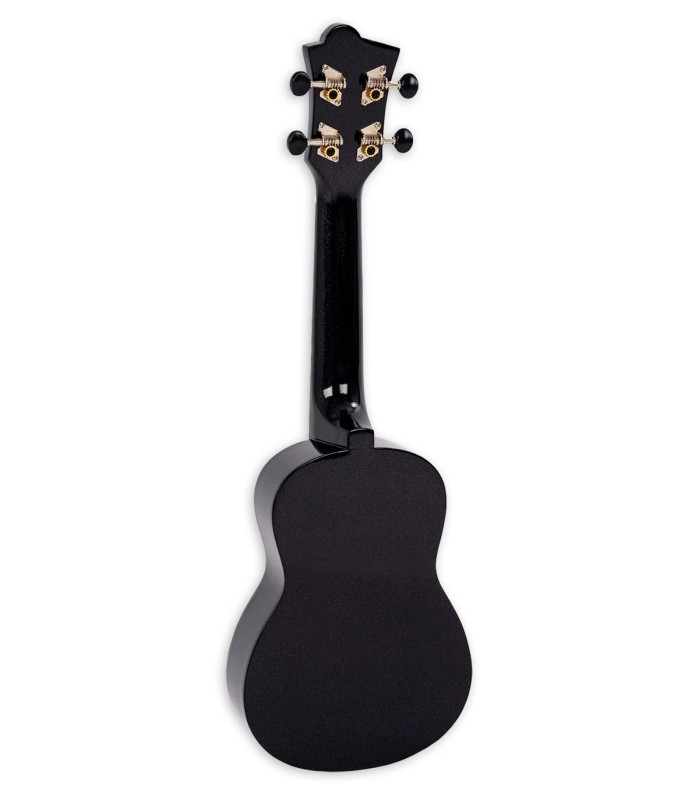 Fondo y aros del ukelele soprano Octopus modelo UK-205BK negro