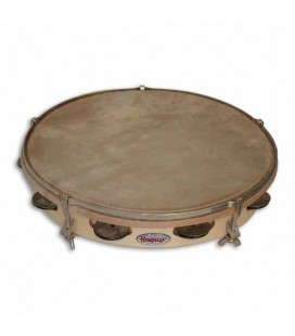 Pandeireta Honsuy 41150 25cm 7 Jogos Soalhas 1 Ordem Pele Natural