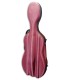 Hard case Rapsody model EVA 1610 in bordeaux color for 4/4 size cello