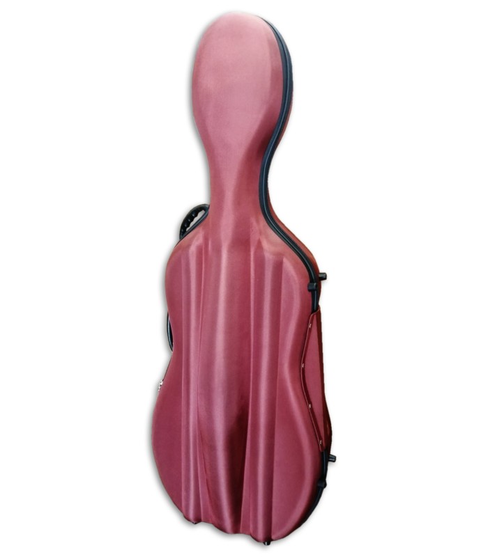 Hard case Rapsody model EVA 1610 in bordeaux color for 4/4 size cello