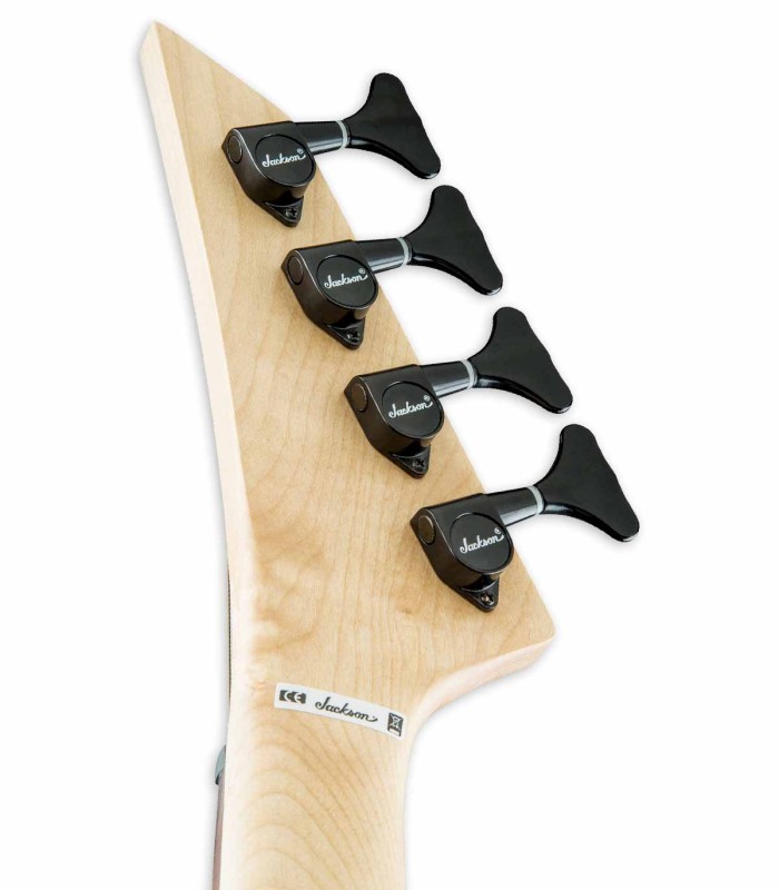 Carrilhão da guitarra baixo Jackson modelo JS2 Concert Satin Black