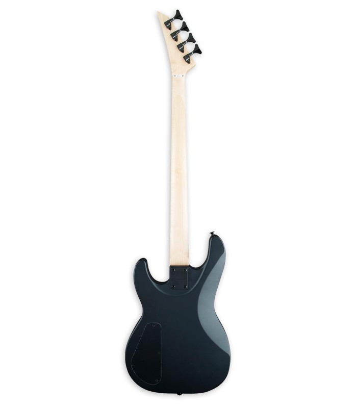 Espalda de la guitarra bajo Jackson modelo JS2 Concert Satin Black