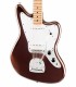 Corpo e captadores da guitarra elétrica Fender modelo Squier Affinity Jaguar MN MMB Mystic Metallic Brown