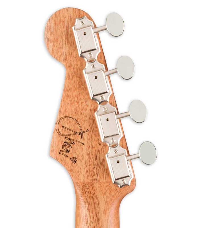 Clavijero del ukelele tenor Fender modelo Dhani Harrisson SPHR Blue