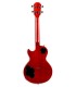 Mahogany back and neck of the ukulele tenor Flight model Centurion Rock Series Vintage Burst Electric