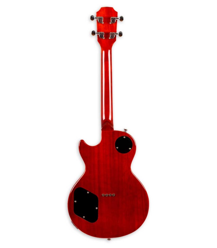Mahogany back and neck of the ukulele tenor Flight model Centurion Rock Series Vintage Burst Electric