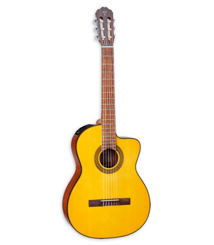 Guitarra clásica Takamine modelo GC1CE con cutaway en color natural