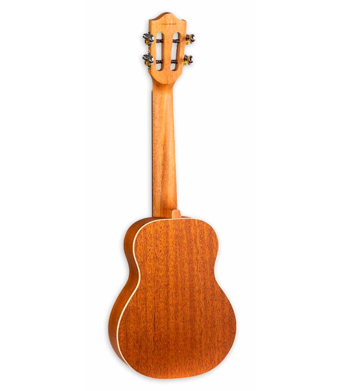 Mahogany back and sides oif the baritone ukulele Flight model Iris Princess Series