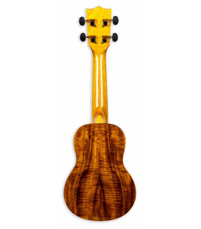 Fondo en acácia del ukelele soprano Flight modelo DUS-445 Supernatural