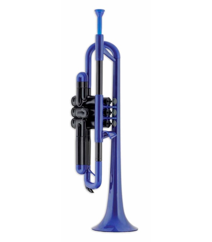 Trompeta Ptrumpet en plástico de color azul