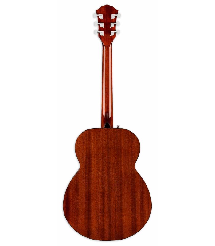 Fondo de la guitarra acústica Fender modelo FA 135 Concert natural