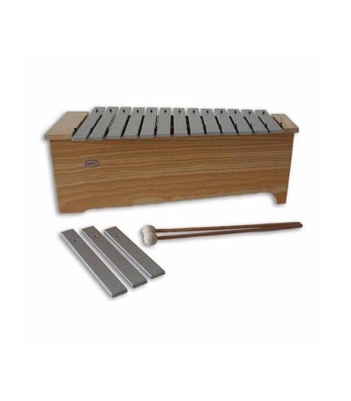 Honsuy Alto Diatonic Metallophone 49220 C to A with Mallets