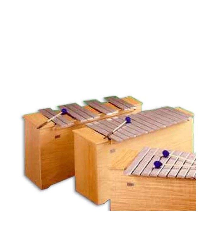 Honsuy Bass Chromatic Metallophone 49710 C to A