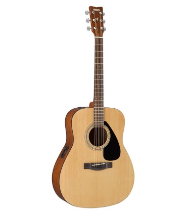 Guitarra eletroacústica Yamaha modelo FX310AII NAT com tampo em spruce, fundo e ilhargas em meranti