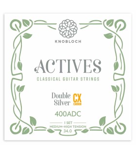 Juego de cuerdas Knobloch modelo 400ADC Actives Double Silver CX