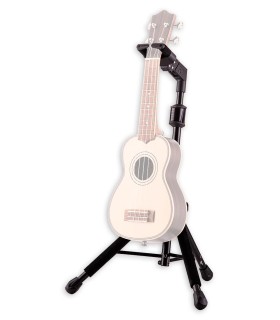 Stand Hercules model UKS100B with an ukulele