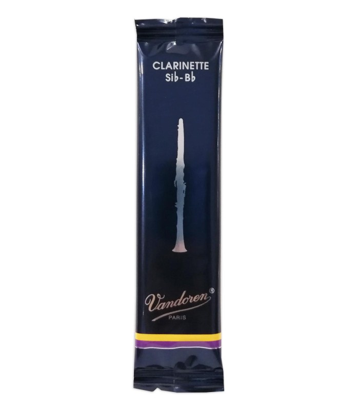Palheta Vandoren modelo CR1025 de medida 2 1/2 para clarinete
