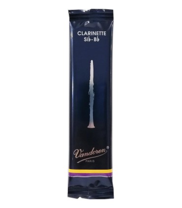 Palheta Vandoren modelo CR102 de medida 2 para clarinete