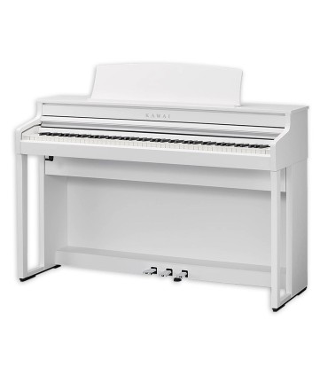 Digital piano Kawai model CA401 W of 88 keys and white finish