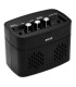 Mini amplificador Aroma modelo AG 05 com bluetooth e potência de 5W