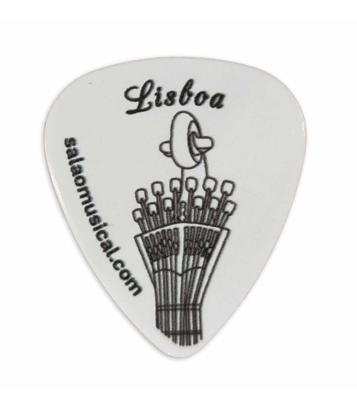 Palheta Artcarmo modelo Cabeça de Guitarra Portuguesa de Lisboa 0.73mm para guitarra