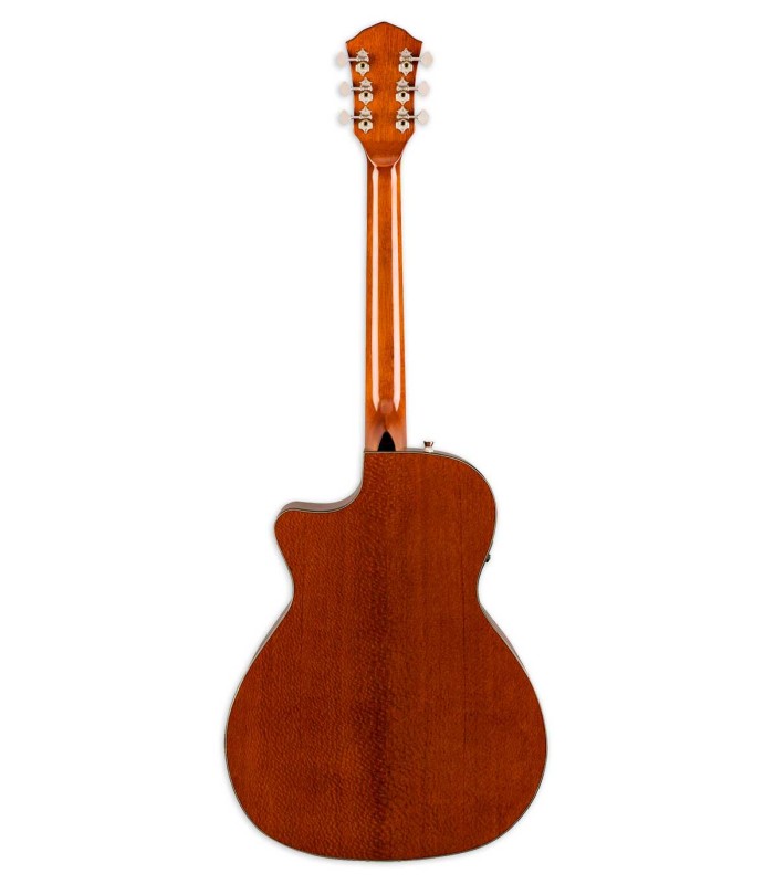 Lacewood back and sides of the electroacoustic guitar Fender model FA 345CE Auditorium tea burst