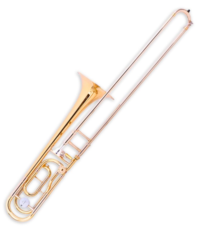Trombone John Packer model JP331 Tenor Rath B flat F with golden finish