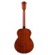 Back and neck of the acoustic guitar Fender model FA 135 Concert All Mahogany