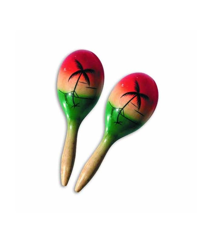 Photo of the Pair of Maracas Goldon model 33808 Wood