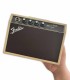 Amplifier Fender model Mini 65 Twin Amp Blonde 1W on a hand