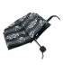 Umbrella Agifty model U2000 in black color with musical notes semi closed