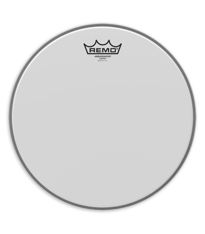 Parche Remo modelo Ambassador BA-0112-00 de 12" en blanco y recubierto