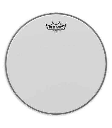Pele Remo modelo Ambassador BA-0112-00 de 12" branca e areada