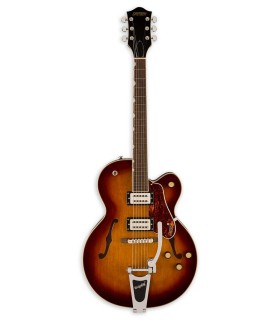 Guitarra eléctrica Gretsch modelo G2420T Streamliner Hollow Body con bigsby y acabado havana burst