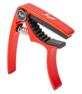 Capo Flight model FC RD in red for ukulele