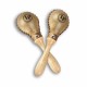 LP Pair of Maracas LP285 Mini Rawhide