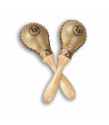 LP Pair of Maracas LP285 Mini Rawhide