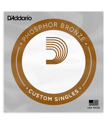 Corda DAddario modelo PB022W em phosphor bronze para guitarra acústica