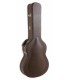 Estojo Gewa modelo 523631 Prestige com tampa arqueada em castanho para guitarra clássica