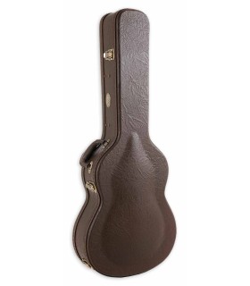 Estuche Gewa modelo 523631 Prestige con tapa arqueada y en color marrón para guitarra clásica