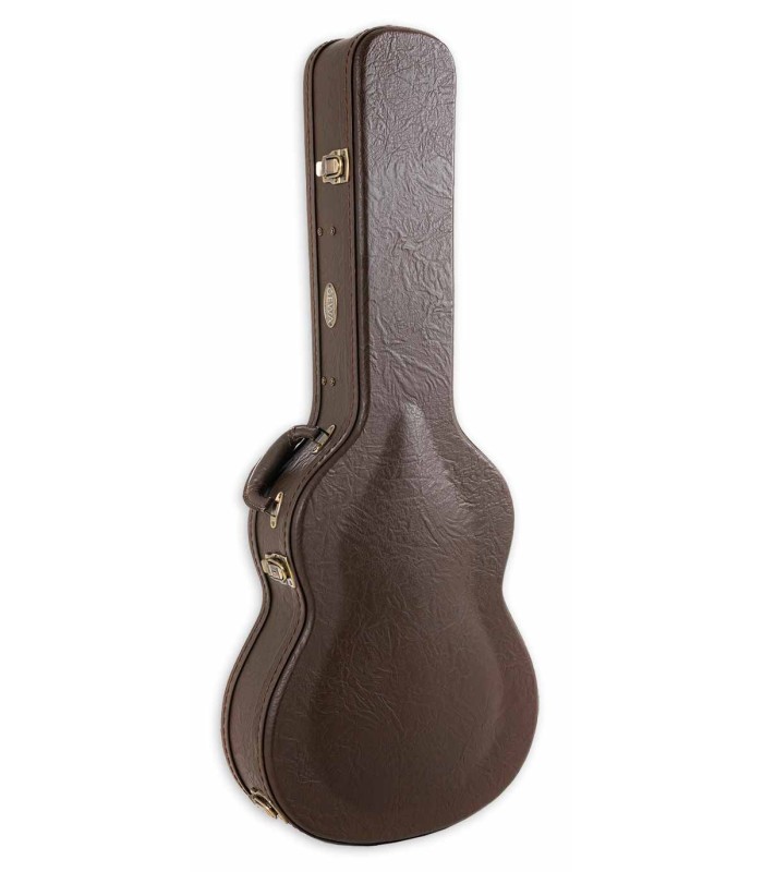 Estojo Gewa modelo 523631 Prestige com tampa arqueada em castanho para guitarra clássica