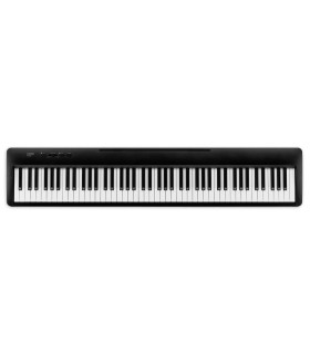 Piano digital Kawai modelo ES60B portátil de 88 teclas na cor preta
