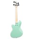 Espalda y mástil en arce de la guitarra bajo Ibanez modelo TMB30 Talman mint green